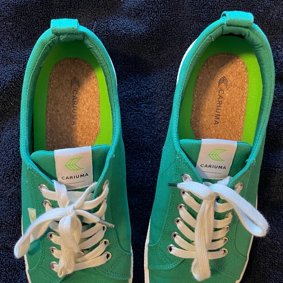 Cariuma Shoes Cariuma Oca Low Green Canvas Sneaker Super Eco Friendly And Comfy Poshmark